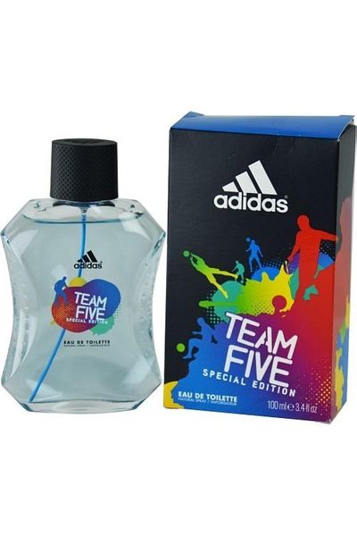 adidas TEAM FIVE by Adidas EDT SPRAY 3.4 OZ (SPECIAL EDITION) for MEN -(Package Of 2)
