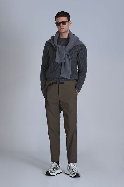 Lufian Green Slim Fit Men's Chino Pants - Hıdden Sports