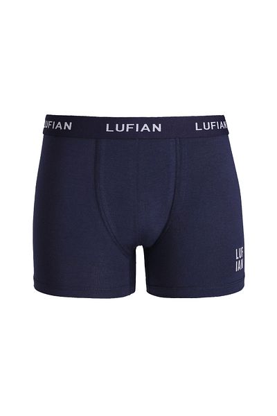 Lufian Darcy Men's Navy Blue Cotton Boxers