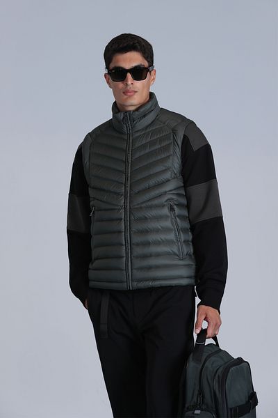 Lufian Axel Goose down - Green Men's Vest