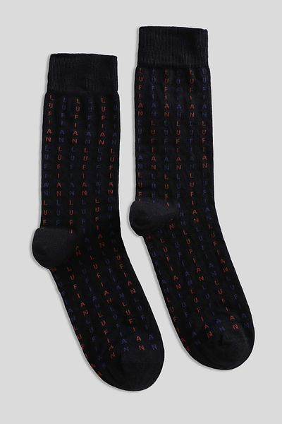 Lufian Pıo Black Men's Socks