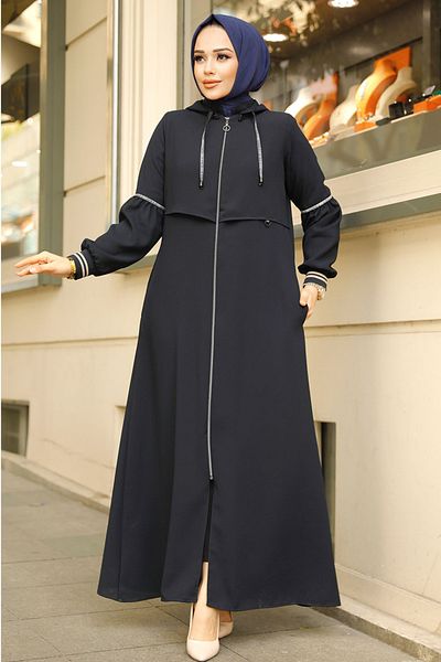 Neva Style Κουκούλα Σκούρο Ναυτικό Μπλε ΤιΦερέτ 62602KL