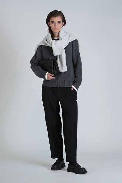 Lufian Merrit Black Women's Trousers