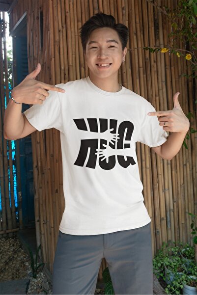 Butik ΓΥΝΑΙΚΕΙΟ/ΑΝΔΡΙΚΟ 100% ΒΑΜΒΑΚΙ NYC TRANSFER ΜΕ ΣΤΑΙΡΕΜΕΝΟ ΣΤΑΙΡΕΜΕΝΟ ΣΧ...