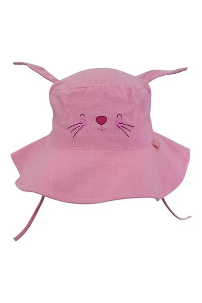 Aware Time Kitti 1-3 Years Old Baby Girl & Child Lace-Up Summer Sombrero Hat