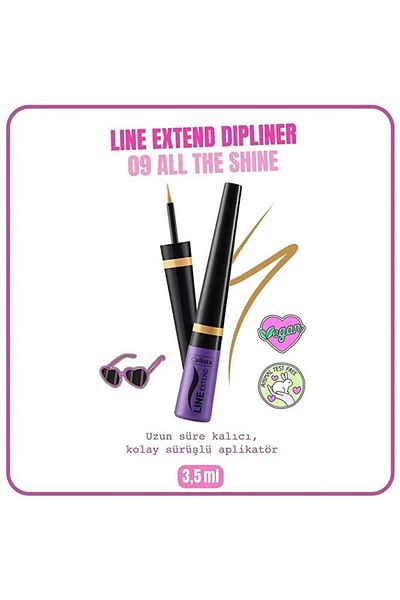 Callista Yellow No:09 Dipliner Line Extend 3.5 ml