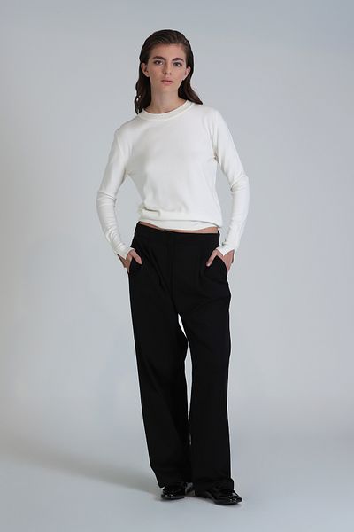 Lufian Black Margaret Women's Trousers