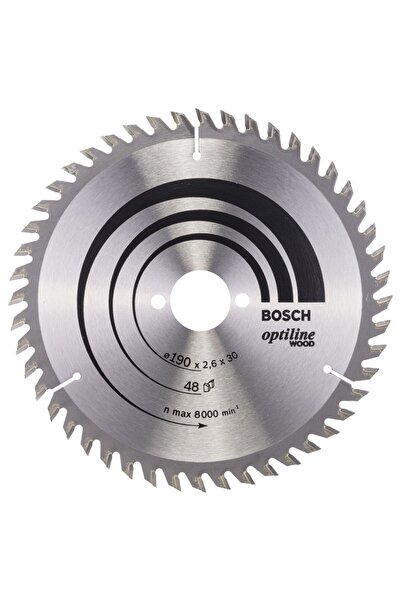 Bosch Optiline Wood 184*16 Mm 48 Diş Daire Testere Bıçağı