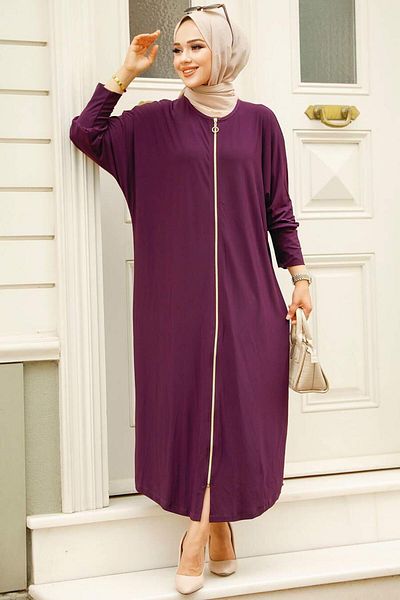 Neva Style - Mov Hijab Ferace 1772violet