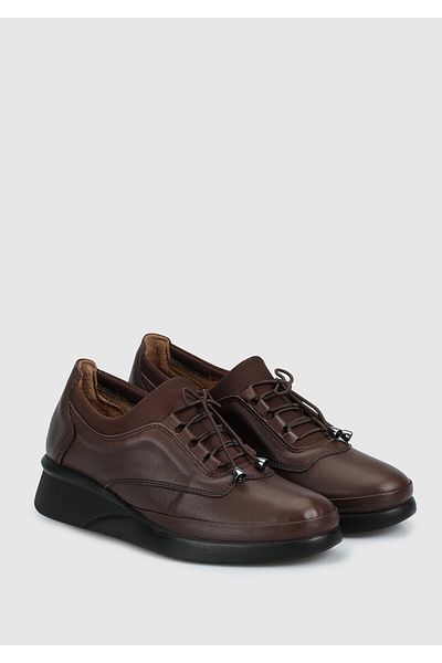 Eclipse Women's Brown Leather Shoes