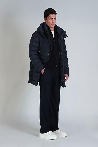 Lufian Navy Blue Honer Sports Men's Slim Fit Chino Pants