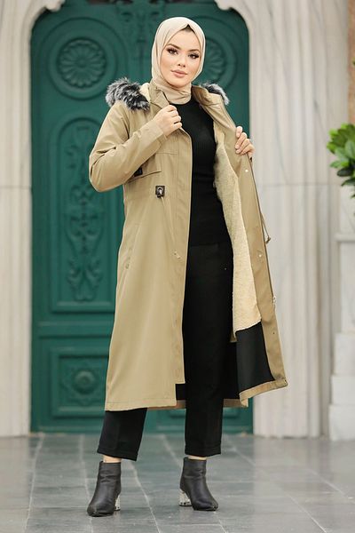 Neva Style سترة حجاب فرو المنك 60652v