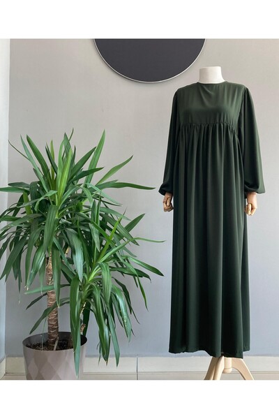 bassell Mısır Medine Ipeği Ferace Ecrin Elbise