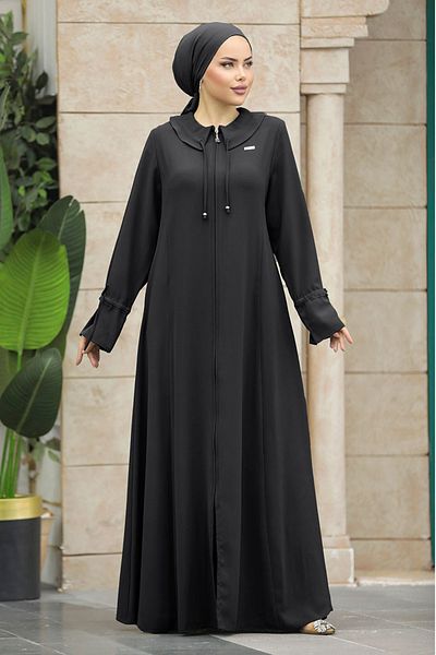 Neva Style Guler pentru copii Black Hijab Ferace 20021s