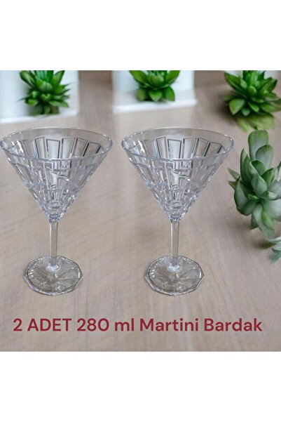GastroPlast 2 ADET 280 ML,POLİKARBON PLASTİK MARTİNİ BARDAĞI ( DİKKAT: ÜRÜN C...