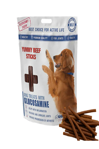 Gigi Yummy beef Stick Premium Glikozamin Köpek Maması (85gr)