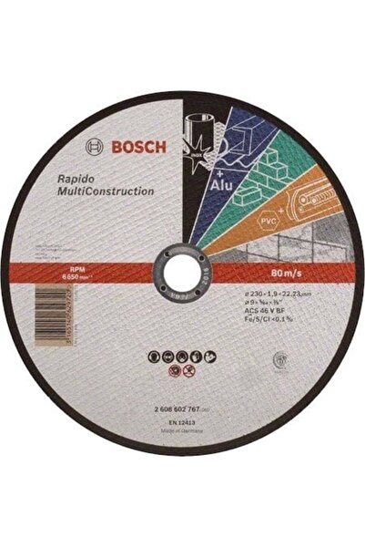Bosch Kesme Diski MultiConstruction 230x1.9mm Tüm Malzemeler
