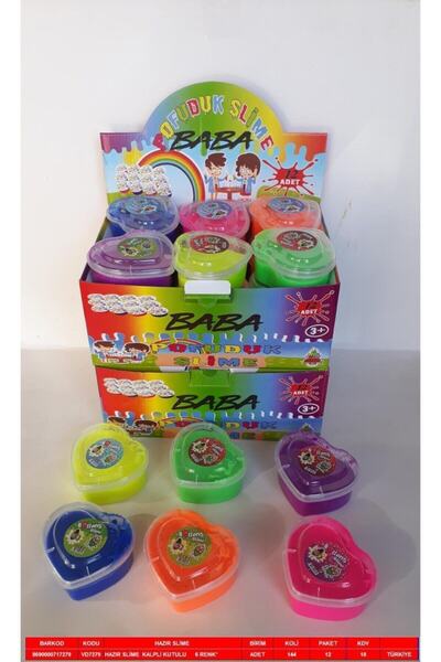 Baba Evi Kalpli Hazır Slime 6 Adet Hsx