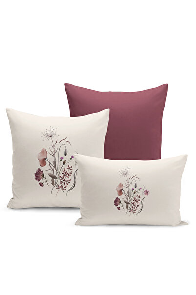 Bertille Home Двосторонній набір чохлів для подушок з цифрового друку з 3 час...