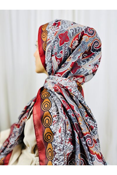 kubbe Zen Soft Cotton Shawl - Capture a Peaceful and Stylish Style with Retro Ethnic Pattern