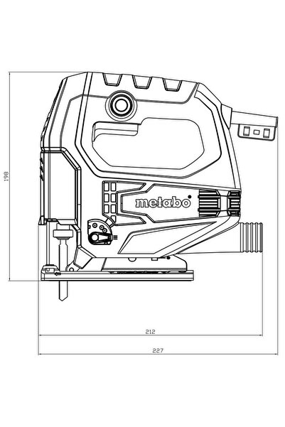 Metabo Steb 65 Quick Dekupaj Testere 450w