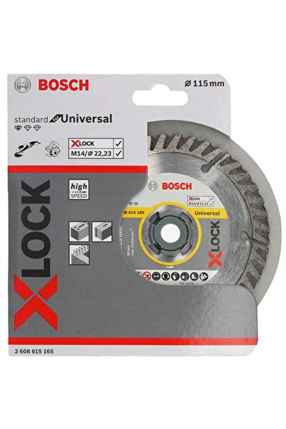 Bosch - X-lock - Standard Seri Genel Yapı Malzemeleri Için Elmas Kesme Diski 115 Mm