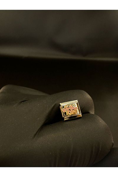 Mutenaura Stainless Steel Nomination Charm