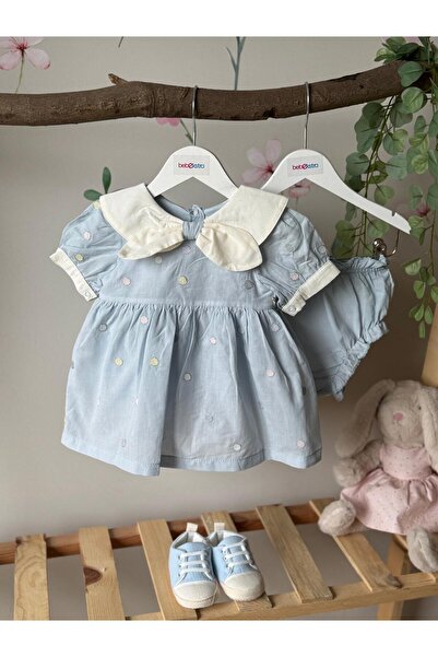 Butik Kız Bebek İki Parça Elbise