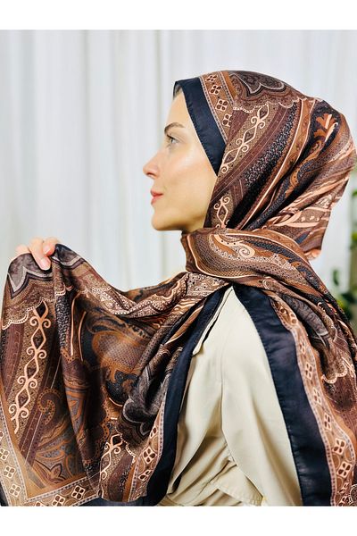 kubbe Ethnic Pattern Sofu Cotton Shawl - Retro Style, Fashionable and High Quality Summer Indispensifi