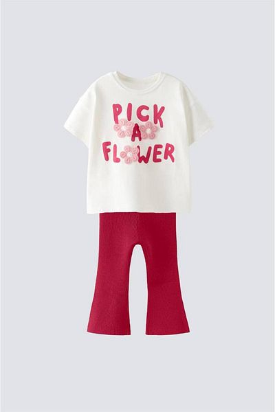 Bloom Bbk-314 Flower Leggings Suit