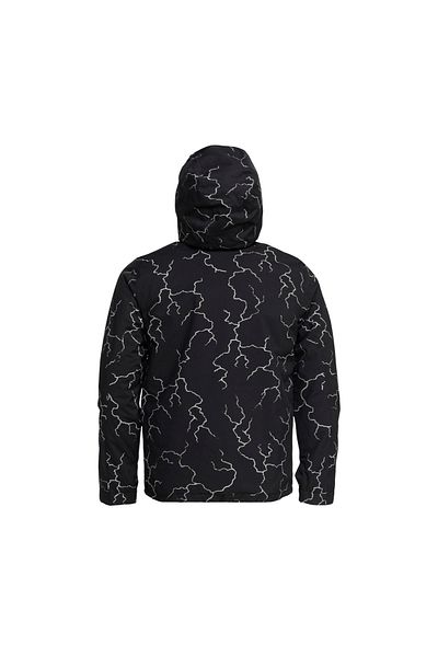Quiksilver Boy's Snowboard Jacket High in the Hood Printed Hooded