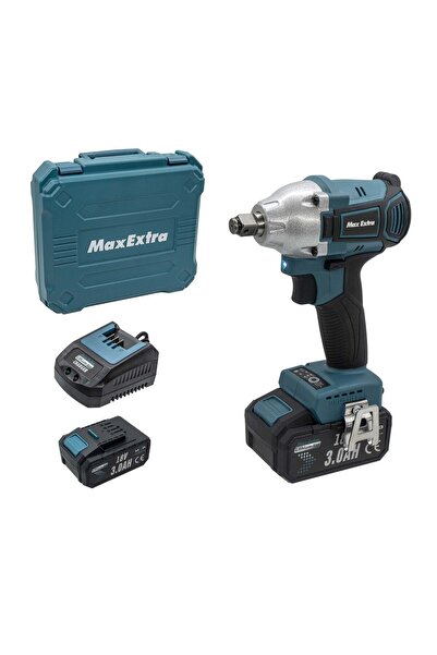 Max Extra Max-Extra MXP6833 Çift Akülü Somun Sökme 1/2'' 18V 3.0Ah
