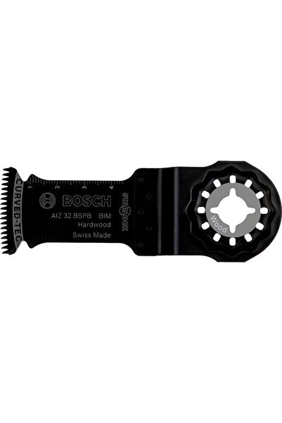 Bosch - Starlock - Aız 32 Bspb - Bım Sert Ahşap Için Daldırmalı Testere Bıçağı 1'li