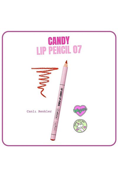 Callista Lip Candy Lip Pencil 07 Cherry Popsicle Red 1 Piece