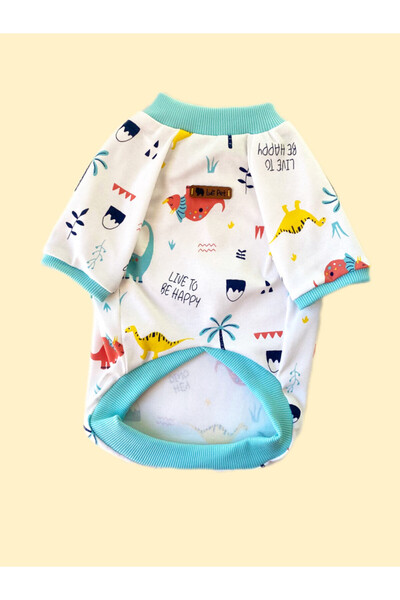 Luli Pet Dino Köpek T-shirt