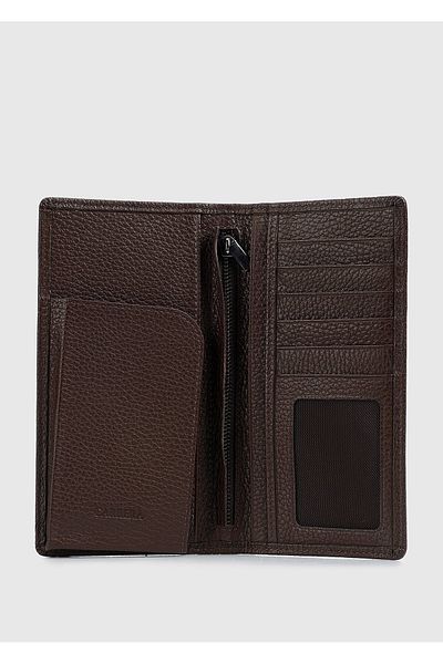 Carrera Car0014 Модел кафяв портфейл от естествена кожа