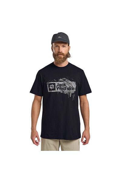 Jack Wolfskin Jack Wolfskin Brand t Men's T-Shirt Men T-Shirt A64116Tr