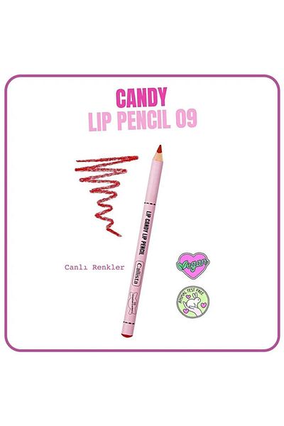 Callista 09 Smashed Cranberry Red Lip Candy Lip Liner 1 Piece