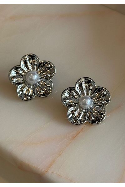 MioArt Women's Flora Flower Earrings