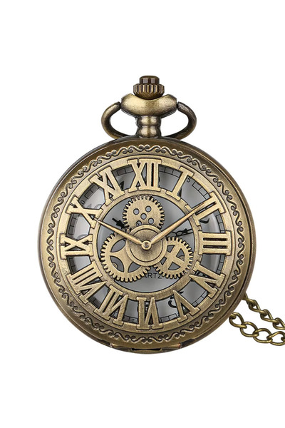 hediyesahibi Kişiye Özel Köstekli Cep Saati Ouartz Çarklı Ve Roma Rakamı Görü...