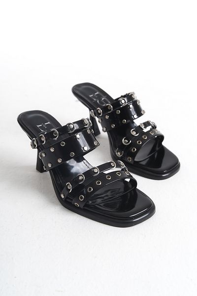 Liza Shoes Bolba Women's Heeled Studded Slippers A006-K2804
