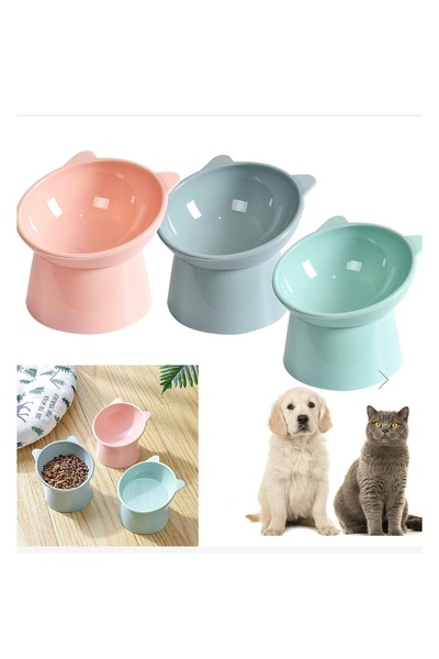 Hvc ticaret Kedi Köpek Mama Kabı ve Su Kabı 2 adet