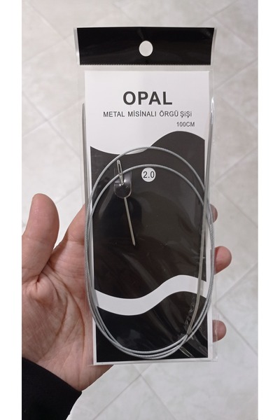 rüya hobi أوبال ماركة خط صوف حياكة سباكة 100 سم رقم: 2,0 سلك حمل تيتانيوم