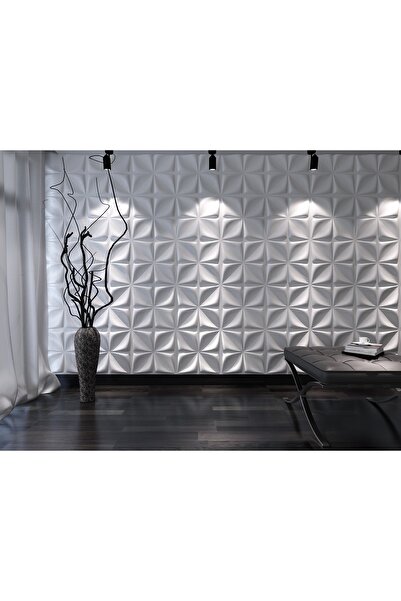 Duvarım 3 Boyutlu Boyanabilir PVC Duvar Paneli Elegance (50-50 cm 4 adet-1 metrekare)
