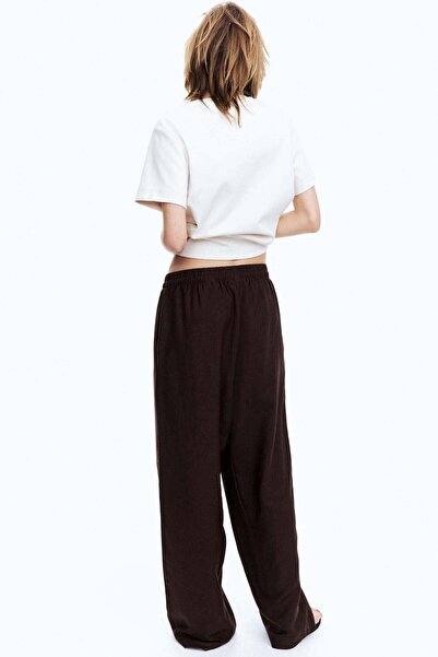 H&M Linen-blend trousers