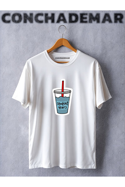 Vordevia Studentske suze Motivacija Štampano Oversize kroj T-shirt