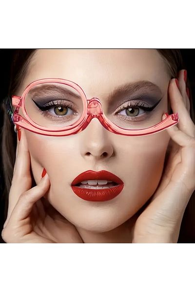 glasses accessory +4.00 Reading Glasses Magnifying Makeup Capsule