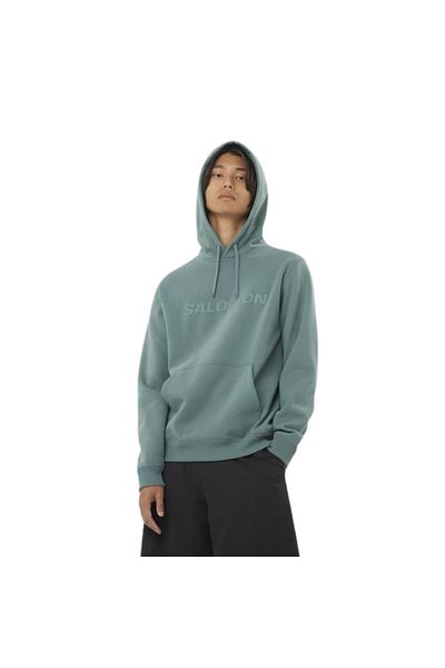Salomon Big Logo Men's Sweatshirt North Atlantic Lc2525300