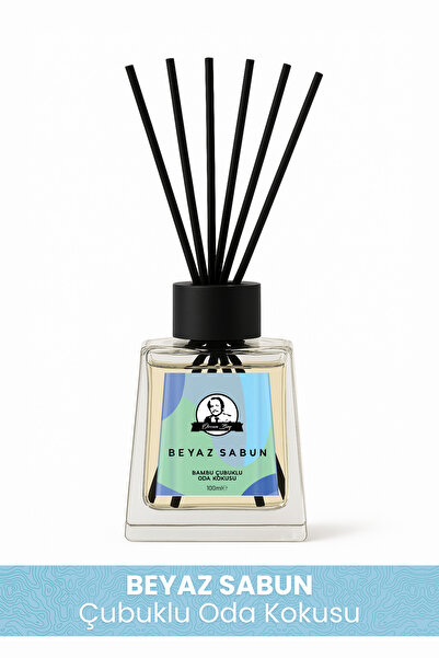 Özcan Bey Beyaz Sabun Hamam Kokulu Bambu Çubuklu Oda Kokusu White Soap 100ml ...