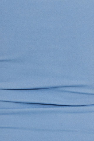 Baluxe Women's Baby Blue Thin Strap Cotton Blouse